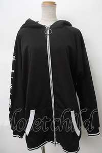 NieR Clothing / 猫耳ジップアップパーカー 黒 S-24-04-29-078-PU-TO-0-ZY