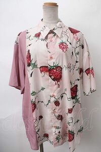MILKBOY / DEVIL BERRY shirt F pink base × pink Y-24-05-06-110-MB-BL-SZ-ZY