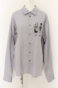 MILKBOY /henzeruand gray teru shirt blue gray O-24-05-09-041-MB-BL-IG-ZS
