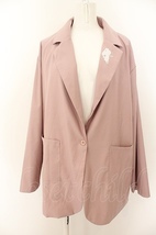 NieR Clothing / NieR CASUAL SUITS SET-UP【DULL PINK】のジャケット F ピンク O-24-05-04-054-PU-JA-OW-OS_画像1