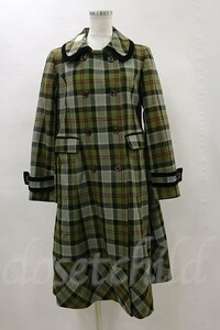 Jane Marple / Tartan check コクーンコート H-23-02-12-104-1-CO-JM-L-NS-ZT-C002