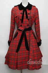 Victorian maiden / Victoria n check coat dress S-22-04-12-061-1-CO-CL-L-AS-ZT-C015