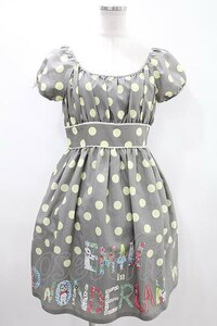 Emily Temple cute / EMILY in WONDERLAND puff One-piece gray H-24-05-28-020-ET-OP-KB-ZH