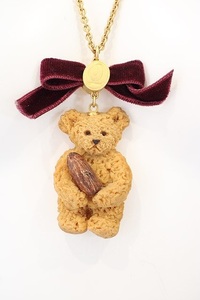 Q-pot. / teddy bear Maple cookie Brown O-24-05-30-1194-QP-AC-IG-OS