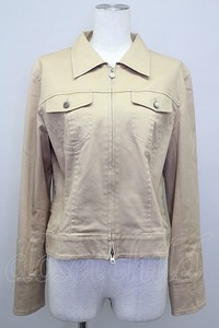 [SALE]INGEBORG / передний ZIP Logo кнопка жакет I-22-02-24-4007-1-JA-LO-L-HD-ZT213