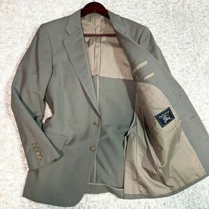 BURBERRY[.... color . ash gray ] Burberry tailored jacket L A6 summer wool mo hair gold button hose Logo men's spring summer 