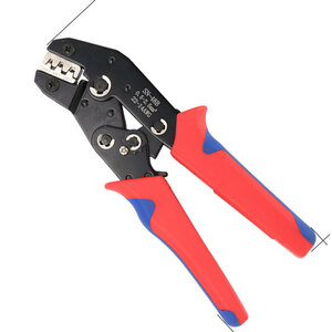  crimping pliers ratchet connector terminal electrician tool electrical work automobile bike DIY 0.5~2.5m. -stroke ripper terminal SN-48B