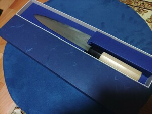 希少品　飯塚　重房　スウェーデン鋼　鍛地和牛刀　6.5寸　未使用品　shigefusa sweden kitaeji wagyuto knife