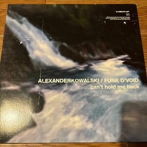 [ Alexander Kowalski - Can't Hold Me Back - Kanzleramt KA121 ] Funk D'Void , Joris Voorn