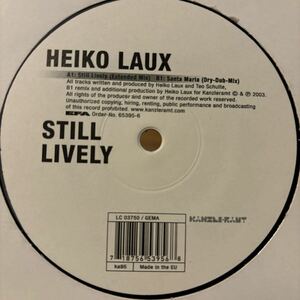 [ Heiko Laux - Still Lively - Kanzleramt KA 95 ]