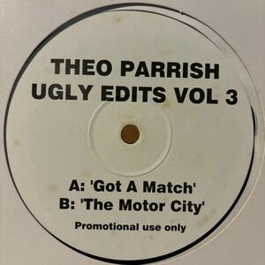 [ Theo Parrish - Ugly Edits Vol 3 - Not On Label (Theo Parrish) UGEDT003 ] Sylvester-Dance / Freddie Hubbard-Little Sunflower