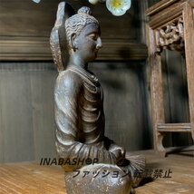 極細工 仏教古美術 仏像 ガンダーラ石仏 Gandhara ガンダーラ美術 石仏 仏像 装飾 置物 装飾 収蔵 コレクションsux001_画像4
