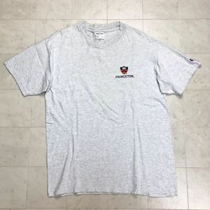 【送料360円】Champion チャンピオン カレッジプリントTシャツ 半袖 男性用 メンズ Mサイズ 胸ロゴ Q13