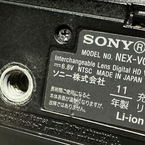 SONY NEX-VG10 デジタルビデオカメラ 2011年製 18-200mm 3.5-6.3 OSS SEL18200 レンズ 中古 良好の画像8