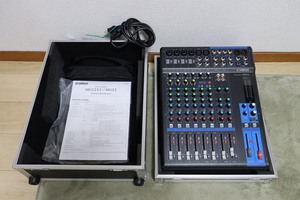 YAMAHA MG12 mixer adaptor hard case attaching 12ch mixing control PA machinery music sound recording concert 12 channel 