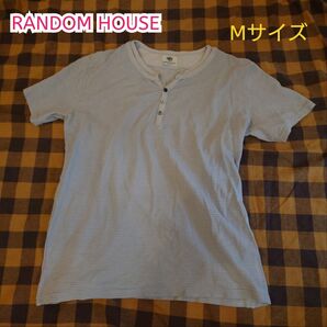 【古着美品】RANDOM HOUSE 半袖 カットソー グレー Mサイズ