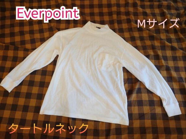 【古着並品】Everpoint ショートネック スウェット ロンT Mサイズ