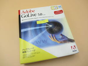 SW181●Adobe Golive 5.0/Macintosh/mac os/アップグレード専用パッケージ