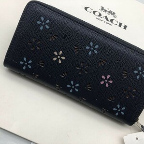 コーチ COACH 長財布 財布 ジッピーウォレット レディース フローラル 花柄 新品 未使用 贈り物 F31164 g148Cの画像7