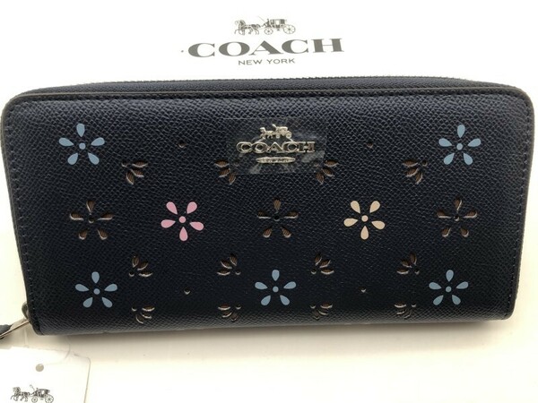 コーチ COACH 長財布 財布 ジッピーウォレット レディース フローラル 花柄 新品 未使用 贈り物 F31164 g148C