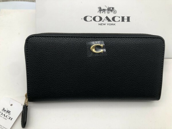 コーチ COACH 長財布 財布 アコーディオン ジップ ウォレット ラウンドファスナー新品 未使用 贈り物y082 財布CC489