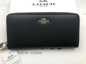 コーチ COACH 長財布 財布 シグネチャー アコーディオンラウンドジップウォレット財布 新品 未使用 贈り物 F52372 b218