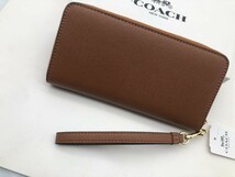 コーチ COACH 長財布 財布 シグネチャー アコーディオンラウンドジップウォレット財布 新品 未使用 贈り物F76971 v200C_画像6