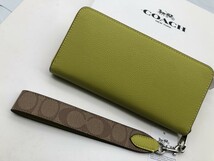 コーチ COACH 長財布 財布 シグネチャー アコーディオンラウンドジップウォレット財布 新品 未使用 贈り物 CK427 b204_画像6