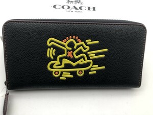 コーチ COACH 長財布 財布 シグネチャー アコーディオンラウンドジップウォレット新品 未使用 贈り物F87107 x193