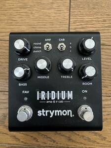 Strymon 「IRIDIUM」 AMP & IR CABエミュレーター MIDIケーブル付き