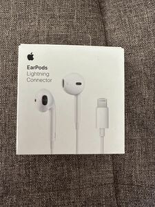 空箱　アップル 純正 イヤホン Apple純正 ライトニングイヤホン [ MMTN2J/A ] イヤーポッズ EarPods with Lightning Connector