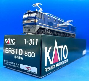 ☆4EK2001　HOゲージ　KATO　カトー　EF510 500　北斗星色　品番 1-311　　