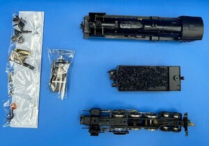 ☆4EM0220　HOゲージ　鉄道模型社　C62　組立途中品？　動作未確認　ジャンク品　