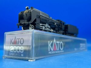 ☆4EK3001　Nゲージ　KATO　カトー　D51 なめくじ　品番 2009　