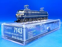 ☆4EK1509　Nゲージ　TOMIX　トミックス　JR　EF66形 電気機関車　後期型・特急牽引機・グレー台車　品番 7143_画像1