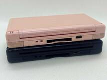 #2520A　Nintendo 任天堂 ニンテンドーDS lite USG-001 2台＋NTR-001 1台 計3台セット 充電器2つ/ソフト6本あり 起動確認済 ジャンク品_画像8