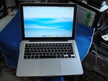 MacBook 13-inch アルミ late 2008 Intel CPU メモリ2GB HDD160GB 完動美品 送料無料_画像1