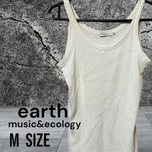 earth music&ecology レディース タンクトップ Mサイズ