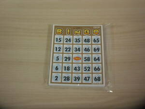  bingo card 30 sheets 