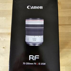 キャノン Canon RF 70-200mm F4 L IS USM 元箱　ケース マニュアル　取説　、レンズありません