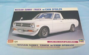 ◆プラモデル 未組立 ハセガワ HASEGAWA 1/24 NISSAN SUNNY TRUCK w/CHIN SPOILER ニッサン サニー トラック w/チンスポイラー 20427