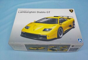 * пластиковая модель не собран Aoshima ASHIMA 1/24 Lamborghini Diablo GT суперкар серии No.23 10501