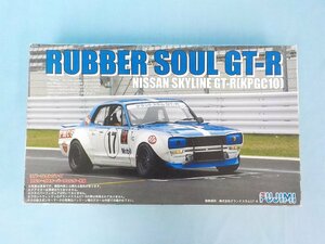 ◆プラモデル 未組立 フジミ FUJIMI 1/24 KPGC ラバーソウル NISSAN 日産 GT-R 青ボディ ゼッケンNo.17 HR-28