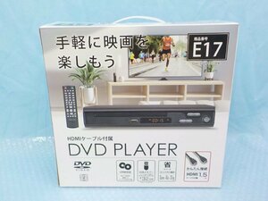家電 グリーンハウス DVDプレーヤー GH-DVP1G-BK 動作確認済み