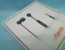 イヤホン docomo select Beats by dr.dre ビーツバイ・ドクター・ドレ Urbeats ブラック 未開封 未使用_画像4