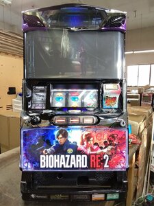 実機 税込 アデリオン ＳバイオハザードＲＥ：２　ＸＢ◆コイン不要機付◆オプション多数有り