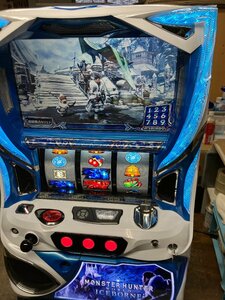 実機 税込 エンターライズ Ｓ ＭＨＷアイスボーンＺＦ（モンスターハンターワールド）◆コイン不要機付◆オプション多数有り