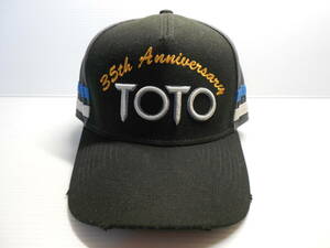 TOTOtoto band cap black unused 35 anniversary commemoration 35th Anniversary