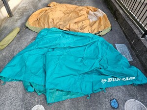 古い　ダンロップのテント　未確認 テント アウトドア キャンプ Coleman