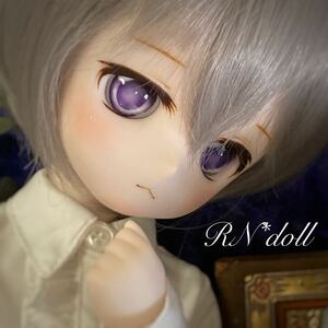 【RN*doll】DDH-01 カスタムヘッド + アイ　セミホワイト肌 MDD 